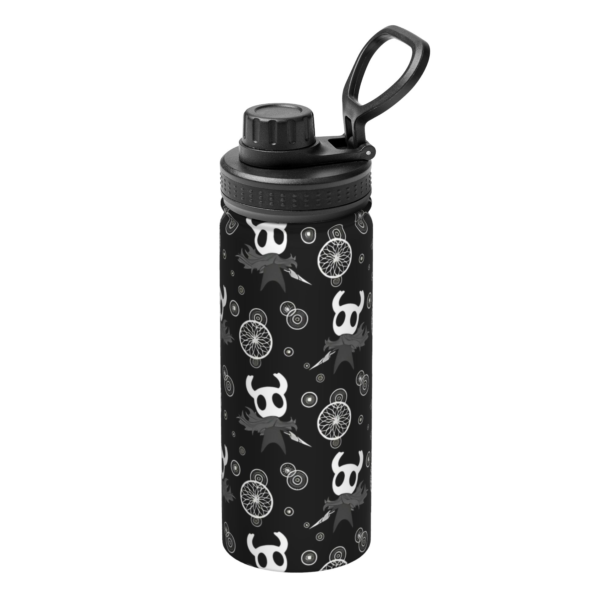 Sports Water Bottle Insulated - Hollow Knights Silksongs 18OZ Sport-Isolierflasche Kaffeetassen