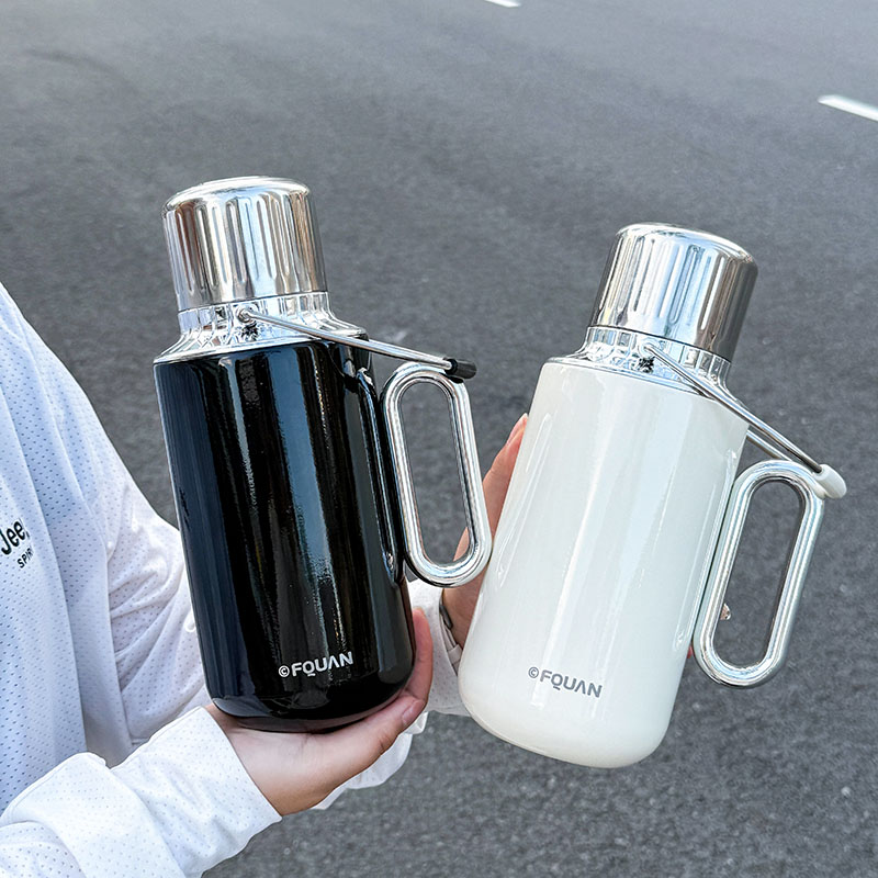 Sports Water Bottle Insulated - 1 Stück Edelstahl-Thermosflasche für Heiß- und