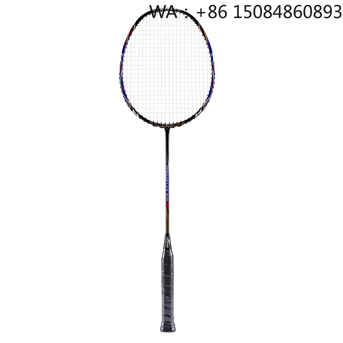 Badminton Racket - G5 Grip Badmintonschläger aus Kohlefasermaterial, Vollcarbon