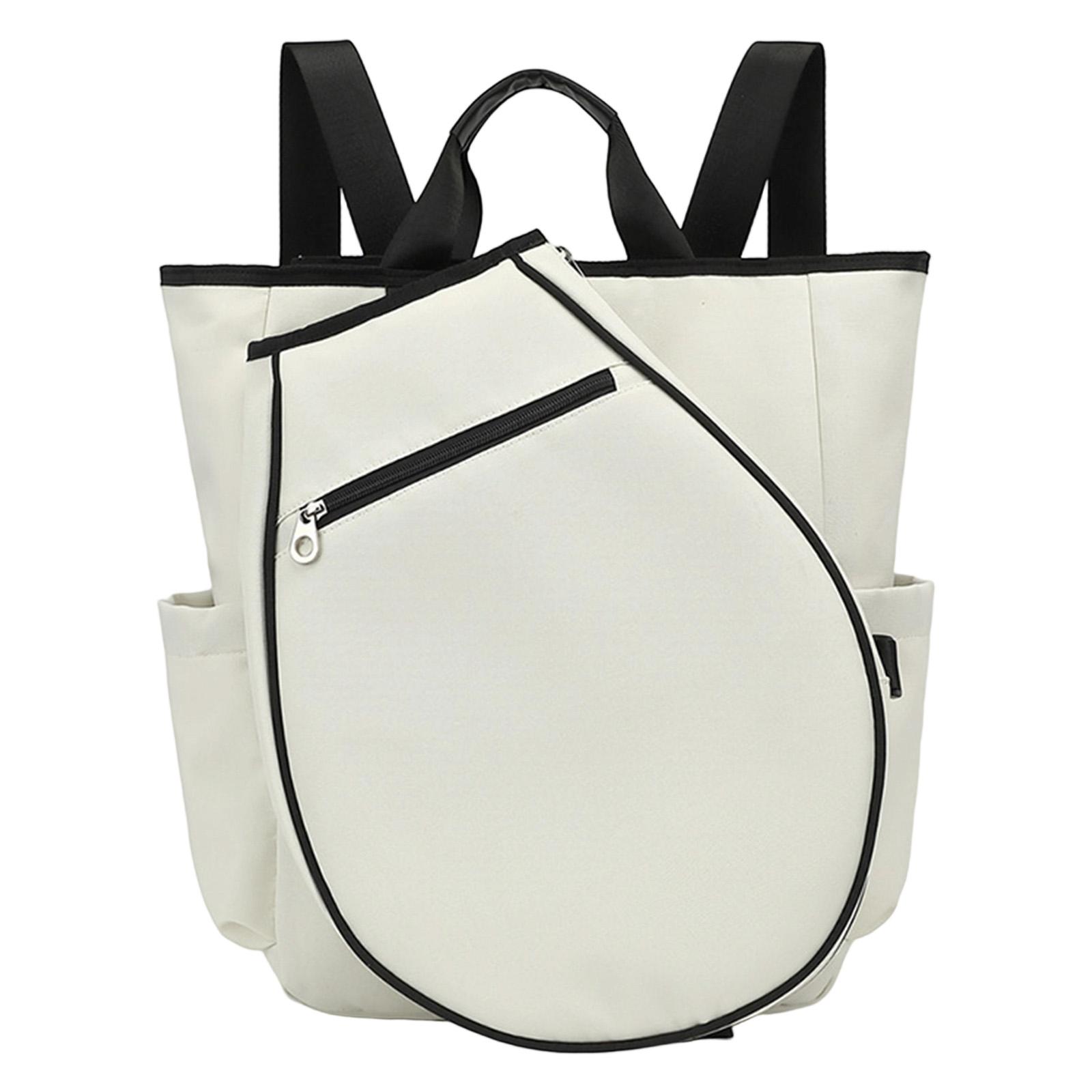 Tennis Racket - Tennisrucksack Schlägerhalter mit Taschen Pickleball-Tasche zum