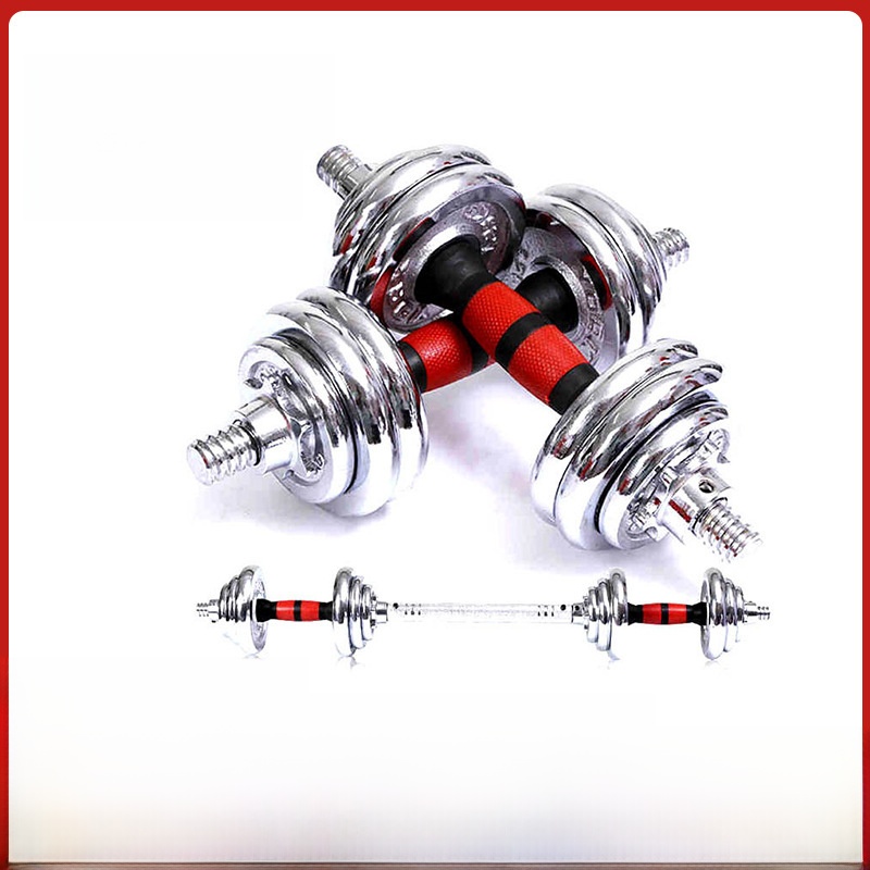 Dumbbell Set - 50KG Herren Fitnessgeräte Hantelset Verstellbare Gusseisen-Beschichtete