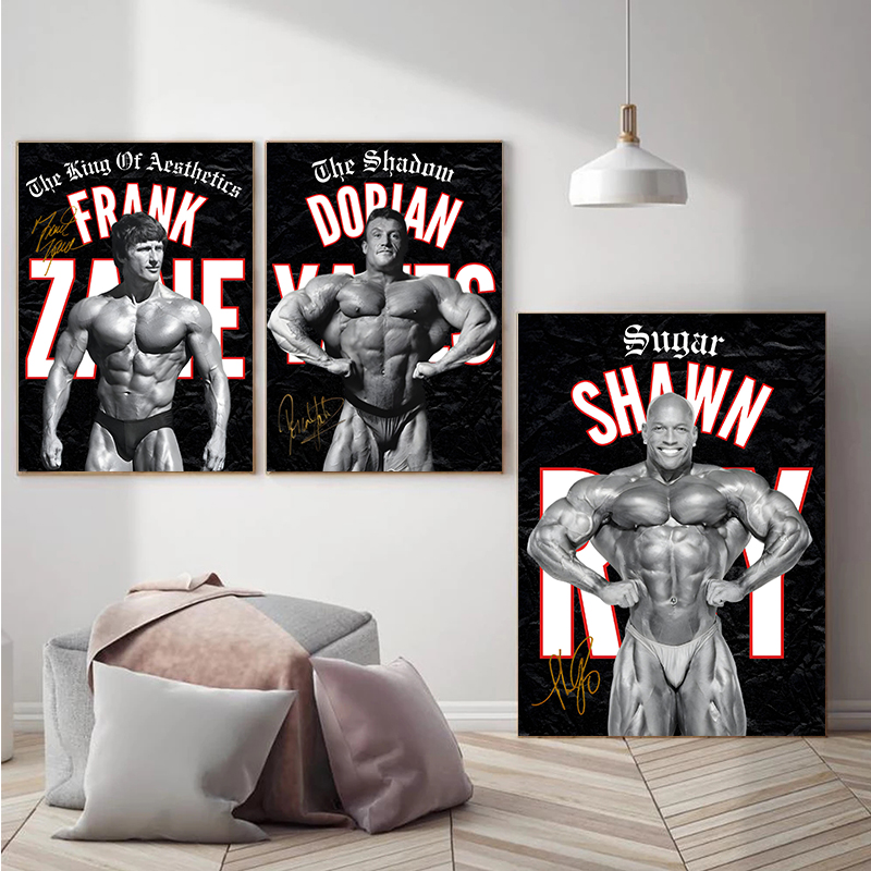 Berühmte Bodybuilding Fitness  – Sports Equipment Poster Bewertung und Preis